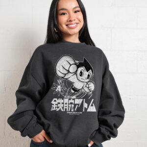Astro Boy Black and White Unisex Sweatshirt - Premium 340gsm Cotton Poly Blend