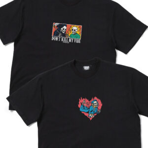 Dark Oversized Don't Kill My Vibe & No You Hang Up Tee Bundle 2-Pack
