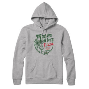 Master Splinters Pizza Hoodie - Unisex Cotton Polyester Pullover with Kangaroo Pocket