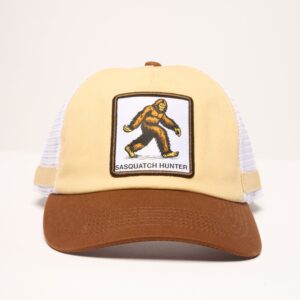 Sasquatch Hunter Premium Trucker Hat - Breathable Mesh, Adjustable Unisex Fit