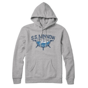 Ss Minnow Hoodie - Unisex Cotton Polyester Pullover with Hood and Kangaroo Pocket
