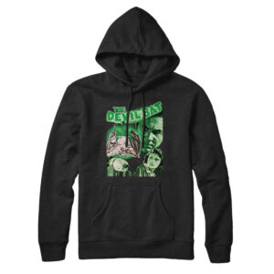 The Devil Bat Hoodie - Unisex Cotton Polyester Pullover with Kangaroo Pocket