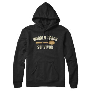 Wooden Spoon Survivor Pullover Hoodie - Unisex Cotton Polyester with Kangaroo Pocket