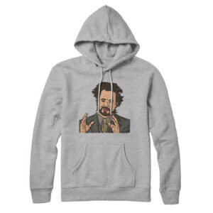 Alien Guy Meme Unisex Pullover Hoodie - Cotton Polyester with Kangaroo Pocket