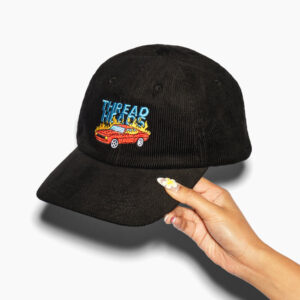 Burning My Feelings Corduroy Hat - Premium Cotton Adjustable Cap by Threadheads