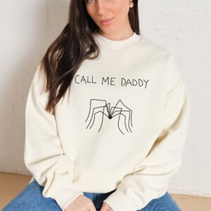 Call Me Daddy Unisex Graphic Sweatshirt - Premium 340gsm Cotton Poly Blend
