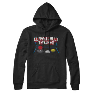 Classically Trained Unisex Pullover Hoodie - Cotton Polyester Blend, Loose Fit