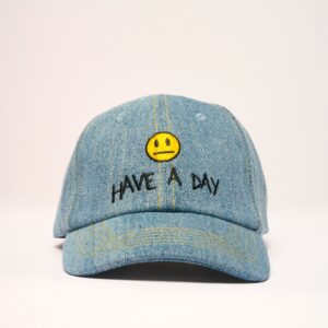 Have A Day Hat - Premium 100% Cotton Embroidered Cap by Threadheads