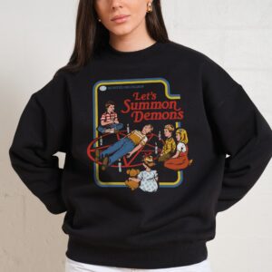Let's Summon Demons Unisex Graphic Sweatshirt - Steven Rhodes Design