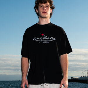 Luxury Gaming Oversized Tee Unisex 90s Boxy Fit Graphic T-Shirt 100% Combed Cotton