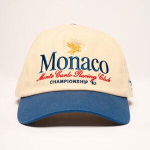 Monaco Hat - Premium 100% Cotton Adjustable Cap by Threadheads