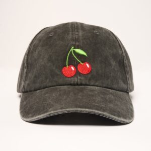 Nice Pair Unisex Cotton Hat - Adjustable Embroidered Cap by Threadheads