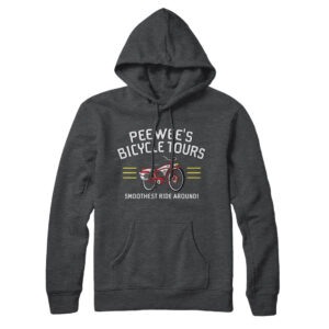 Peewee Bicycle Tours Unisex Pullover Hoodie - Cotton Polyester Blend