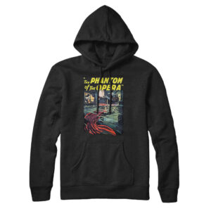 Phantom of the Opera Unisex Pullover Hoodie - Cotton Polyester with Kangaroo Pocket