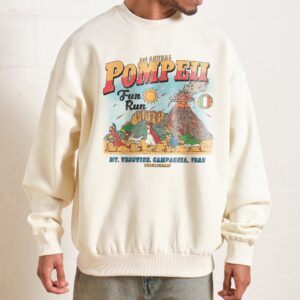 Pompeii Fun Run Unisex Sweatshirt - Premium 340gsm Cotton Poly Blend