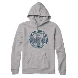 Shawshank State Prison Unisex Pullover Hoodie - Cotton Polyester with Kangaroo Pocket