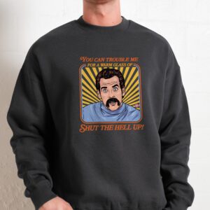 Shut the Hell Up Unisex Graphic Sweatshirt - Threadheads 340gsm Cotton Poly Blend