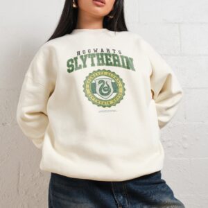 Slytherin College Unisex Sweatshirt - Official Harry Potter Premium 340gsm Cotton Blend